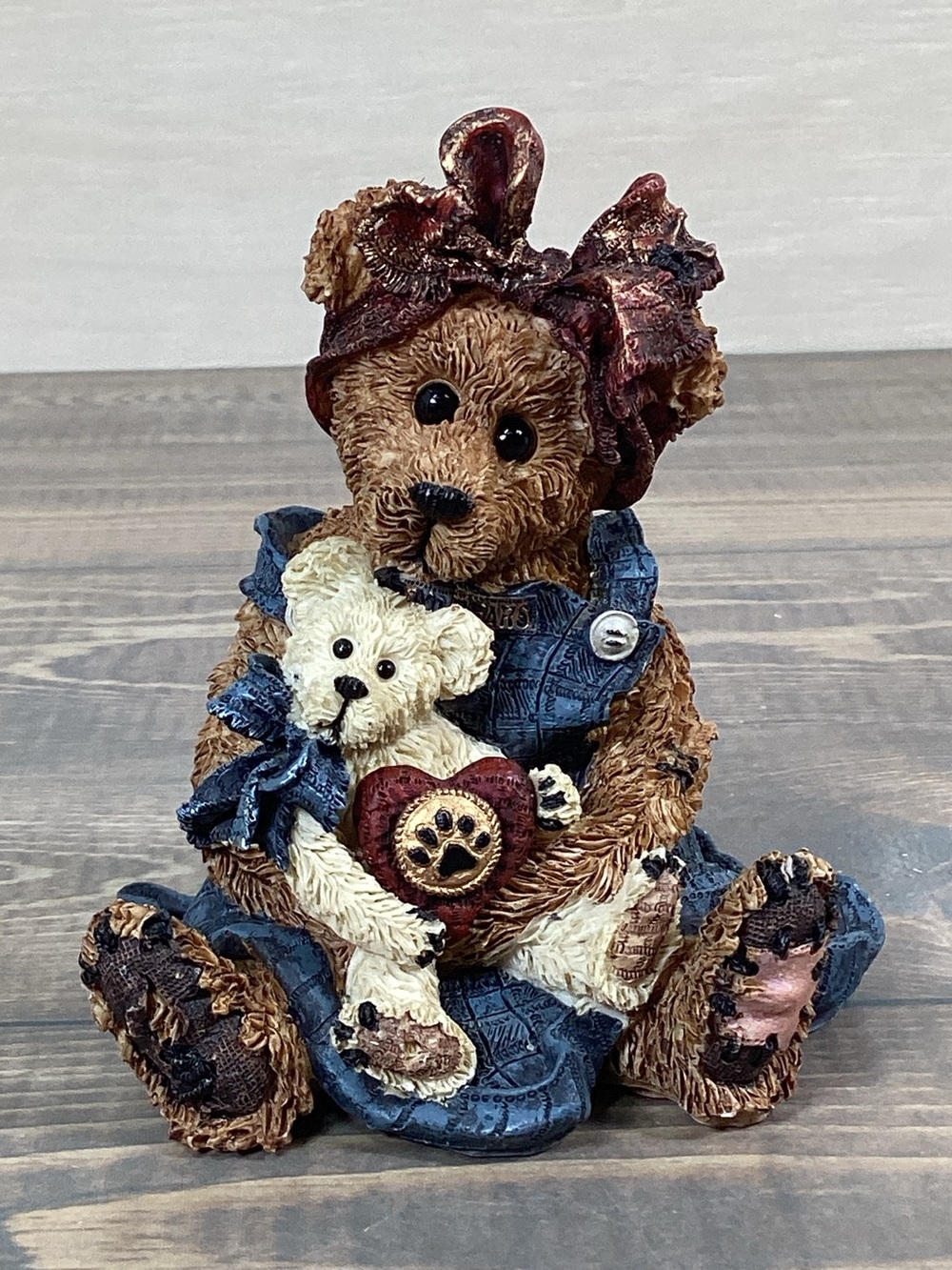 Boyds Bears 1998 "Momma McBear & Caledonia; Quiet Time" Style #227711